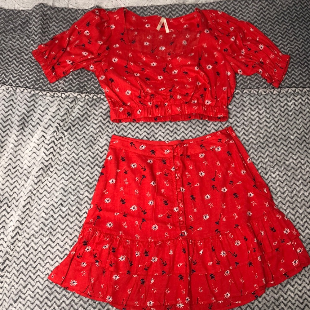 Skirt set
